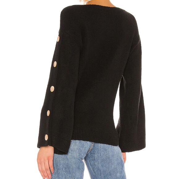 TULAROSA Trento Button Sweater, Size Small - Picture 3 of 3